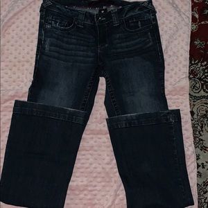 Refuge blue jeans, wide leg. Size 9